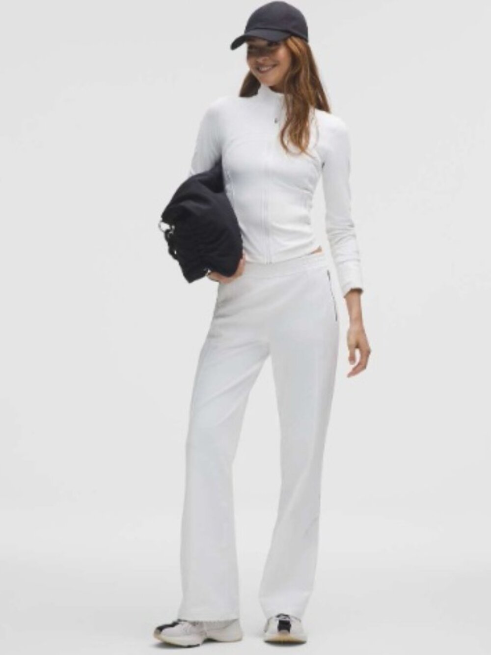 NWT Lululemon Define Mid-Rise Track Pant *Luon, White | Small